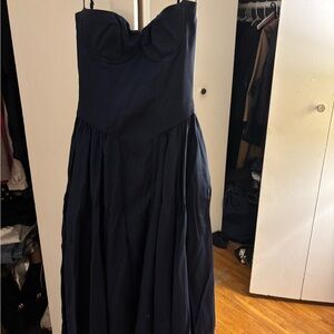 House of CB Midnight Strapless Dress